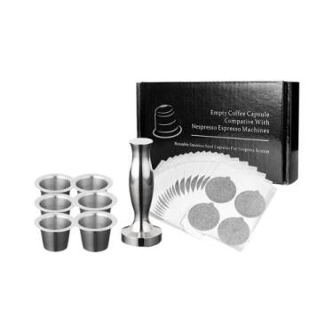 Imagem de Cápsula De Café Reutilizável De Aço Inoxidável Para Máquinas Nespresso