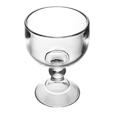 Imagem de Restaurantware - Copos de cerveja Vetri 510 g Schooner, 6 copos de coquetel de camarão com haste - sem chumbo, lavável na louça, taças de vidro transparente, adequadas para Coronitas, Margaritas