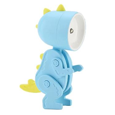Imagem de Luz de Noite LED Dinossauro Desenho Animado Lâmpada Mesa Fofa DIY Portátil com Ângulo Ajustável para Estudantes Quarto Bebê Suportes Livro