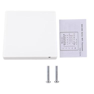 Imagem de Condicionador inteligente Termostato Controlador de temperatura Painel programável Controle preciso de temperatura para AC central Ventiloconvector Home Office Hotel (BAC-006EW)