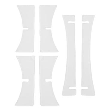 Imagem de 2 pçs suporte de exibição de futebol transparente grosso acrílico bola de rugby suporte de exibição para bolas esportivas luvas