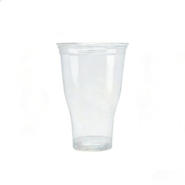Imagem de Copos Tulipa Transparente 300ML Descartável para Chopp e Bebidas em Festas, Eventos e Confraternizações (80 Unidades)
