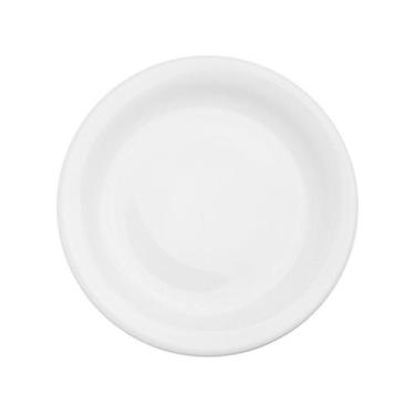 Imagem de Jogo De Pratos Sobremesa Em Porcelana Pró Com 6 Peças 20cm Oxford