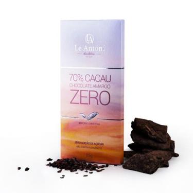 Imagem de Chocolate 70% Zero Açúcar e Vegano 85g - Le Antoní