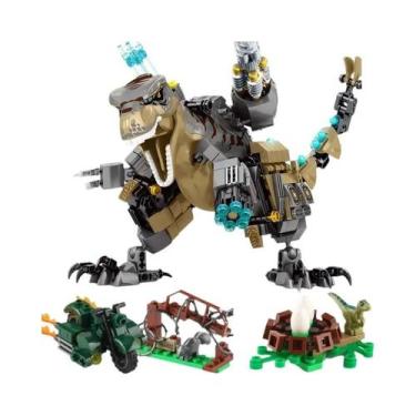 Imagem de Blocos De Montar De Dinossauro Tyrannosaurus Rex, Brinquedo DIY Para C