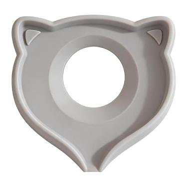 Imagem de Fenteer Tapete para, Coletor de Água, Escorredor, Protetor Antirrespingos, Almofada de Silicone para Pia, Acessórios Organizadores, Cinza Claro