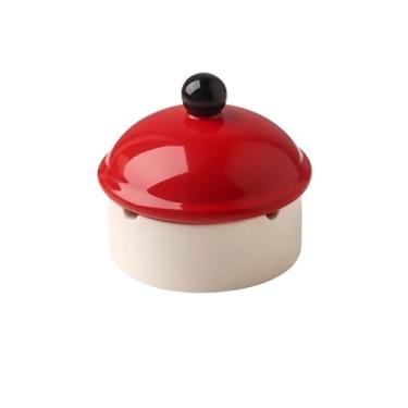 Imagem de x3anggyt5 Cinzeiros de cigarros Cinzeiro de mesa com tampa para interior e exterior cinzeiro portátil simples para escritório em casa, também um cinzeiro decorativo exterior