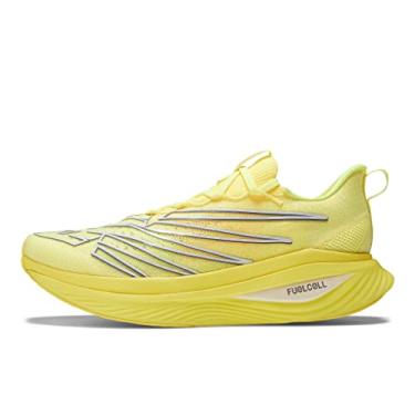 Imagem de New Balance FuelCell Supercomp Elite V3 Tênis de corrida feminino, Abacaxi cósmico/branco iridescente, 41