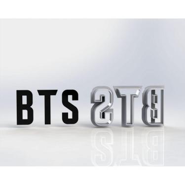 Imagem de Cortador Bts Logo Mod 1 Tamanho 5 Cm