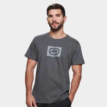Imagem de Camiseta Ecko Unltd Box2 Masculina, Cinza, P