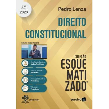 Imagem de Livro - Direito Constitucional Esquematizado - 27ª edição 2023 - Edito