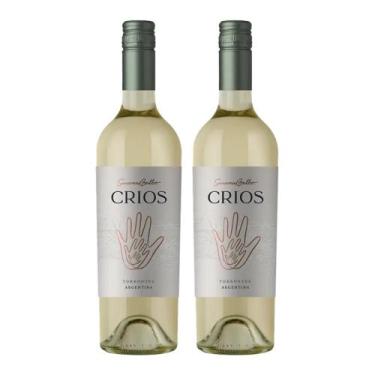 Imagem de Kit 2 Vinhos Crios Torrontés Branco Argentina 750ml