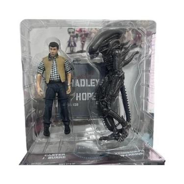 Imagem de Figura De Ação Translúcida Alien Xenomorph 2 Peças NECA Aliens Vs Pred