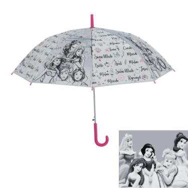 Imagem de Guarda Chuva Sombrinha Automática Princesas Disney Tuut