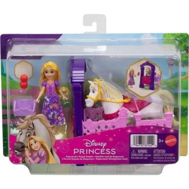 Imagem de Disney Princesas Mini Estábulo Real Rapunzel Empilhável - Mattel