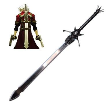 Imagem de Espada Dante Devil May Cry 4 Rebellion Em Aço Prateado - Tenda Medieva