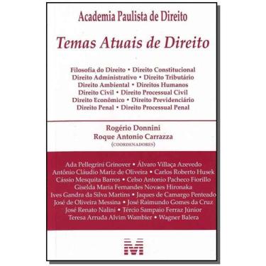 Imagem de Livro - Temas atuais de direito - 1 ed./2008