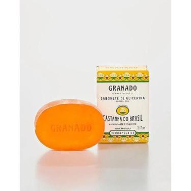 Imagem de Sabonete em Barra de Glicerina Granado Castanha do Brasil 90g