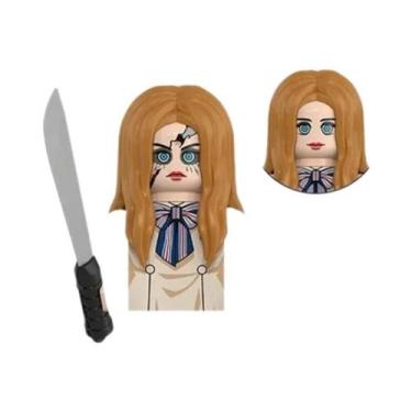 Imagem de Mini Figura De Terror Clássica Dos Palhaços Assassinos, Modelo De Bloc