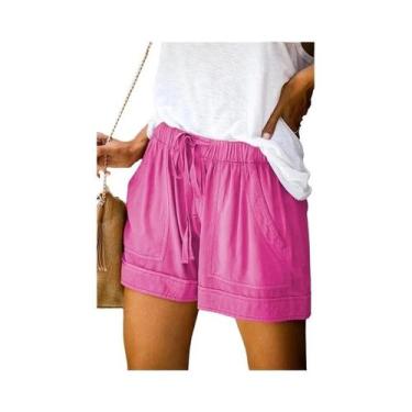 Imagem de Shorts De Seda Com Renda De Cintura Alta Para Mulheres, Confortáveis E