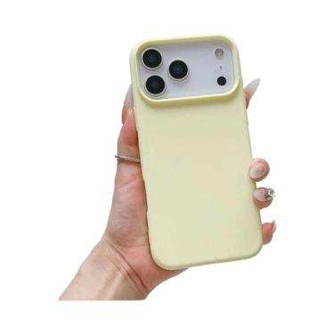 Imagem de Capa De Silicone Fosca Candy Para iPhone 17 16 16E 15 pro Max, Anticho