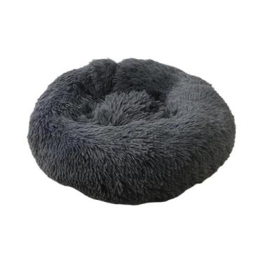 Imagem de Cama Redonda De Pelúcia Macia Para Gatos E Cães, Almofada Para Animais