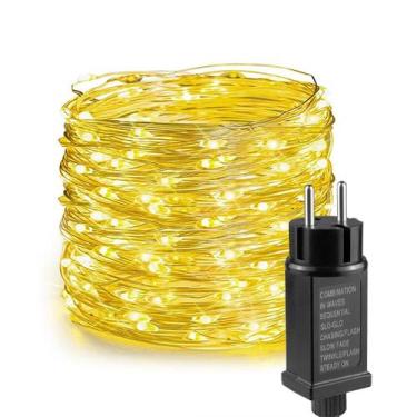 Imagem de Cordão De Luz LED À Prova d'Água 10M-100M Com Fio De Cobre Para Decora