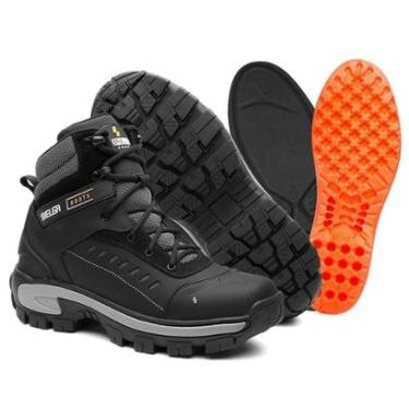 Imagem de BOTA MOTOQUEIRO COURO NOBRE CONFORTO PALMILHA EM GEL-Masculino