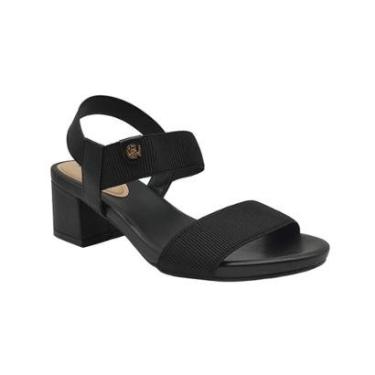 Imagem de Sandália Salto Grosso Médio Elástico Ultra Conforto Modare 7187100-Feminino