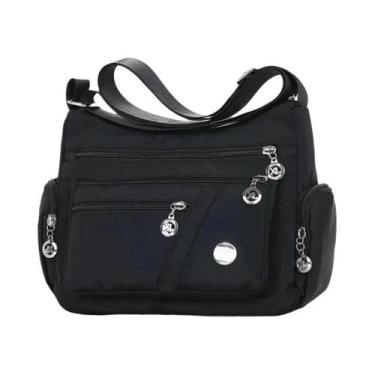 Imagem de Bolsa Transversal Feminina De Grande Capacidade Em Nylon Impermeável, 
