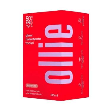Imagem de Glow Hidratante Facial Ollie FPS 50 Bronze 30ml