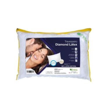 Imagem de Travesseiro Diamond Látex - Flocos - 100% Látex Natural - Copespuma