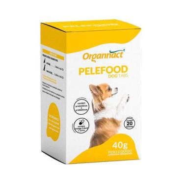Imagem de Pelefood dog 20 tabletes 40g organnact