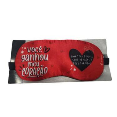 Imagem de Mascara de Dormir - Você ganhou meu coração - Brasfoot