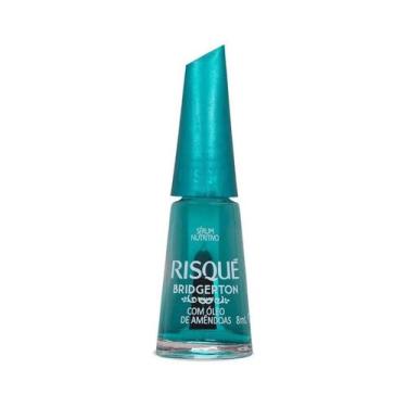 Imagem de Esmalte Nutritivo Risqué Bridgerton com Óleo de Amêndoas 8ml