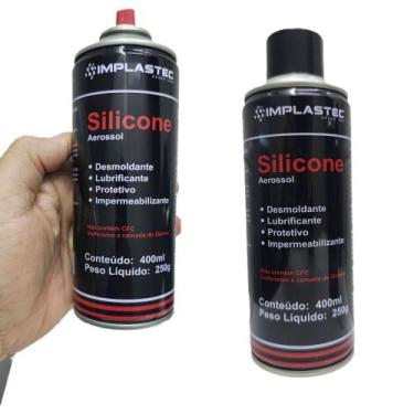 Imagem de Silicone Spray Desmoldante 400ml 230 g - Implastec