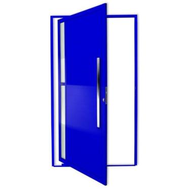 Imagem de Porta Pivotante Lambril Visione com Puxador Super 210cm x 100cm Brimak