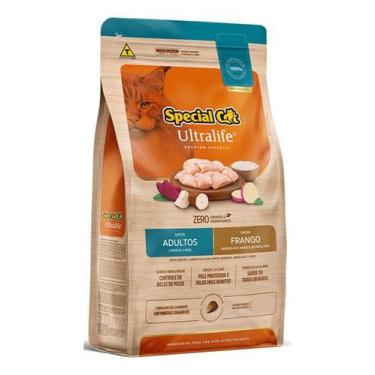 Imagem de Ração Special Cat Ultralife Gatos Adultos Sabor Frango 20kg