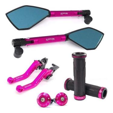 Imagem de Manete Peso Manopla Retrovisor Crosser Factor Lona Rx Tt Dt - Stark Ra