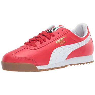 Imagem de PUMA Tênis masculino Roma Basic Rain Fashion, Vermelho de alto risco - puma W, 4
