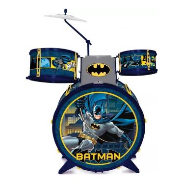 Imagem de Bateria Infantil Batman Instrumentos Musicais Fun Brinquedos