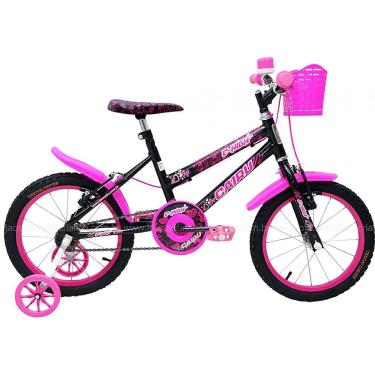Imagem de Bicicleta Feminina Aro 16 C-High - Preta e Pink