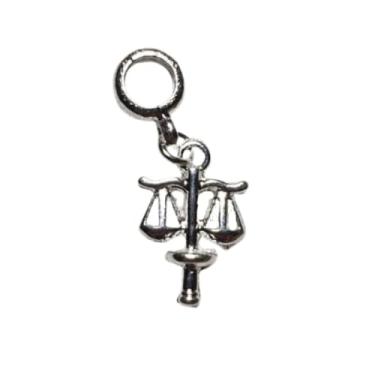 Imagem de Berloque Direito Banhado a Prata 925