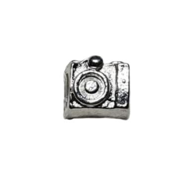 Imagem de Berloque Camera Fotografica Banhado a Prata 925