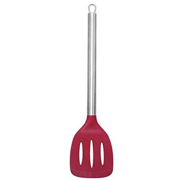 Imagem de Espátula Silicone com Inox 34cm Vermelho - YEN06 - Yangzi