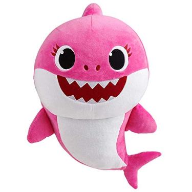 Imagem de Pelúcia Baby Shark 12" Musical Rosa - Sunny 2352
