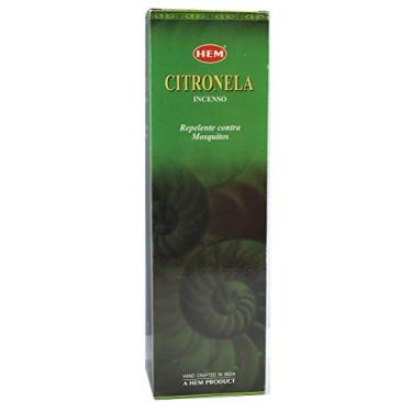 Imagem de Caixa com 25 caixinhas de Incenso de Citronela HEM