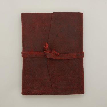 Imagem de Diários de Viagem em Couro Caderno Médio