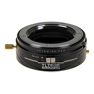 Imagem de Fotodiox Pro TLT ROKR – Adaptador de montagem de lente inclinada/deslocamento compatível com lentes SLR Minolta Rokkor (SR/MD/MC) para câmera Fujifilm Fuji X-Series Mirrorless