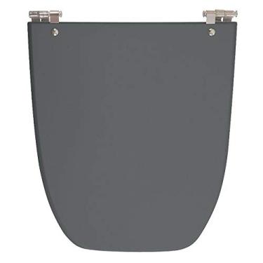 Imagem de Assento Sanitario Poliester Scala Cinza Quartzo para vaso Ideal Standard
